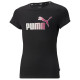 Puma Παιδική κοντομάνικη μπλούζα Essentials+ Bleach Logo Tee
